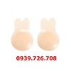 Dán ngực tai thỏ -Miếng dán núm silicon kết hợp kéo ngực bám dính cực tốt - Miếng dán ti đầu nhũ hoa nâng ngực