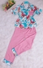 Bộ đồ ngủ nữ mặc nhà ❤️ Bộ pijama nữ cộc tay hàng thiết kế tay ngắn quần dài chất lụa hàng đẹp chuẩn