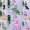 Bộ đồ ngủ nữ mặc nhà ❤️ Bộ pijama nữ cộc tay hàng thiết kế tay ngắn quần dài chất lụa hàng đẹp chuẩn