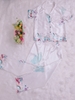 Bộ ngủ pijama hàng thiết kế quần dài tay ngắn phối chân chất lụa đẹp cao cấp