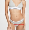 Bộ đồ lót.CK 2 dây cotton cao cấp mịn mát không gọng có khe nhét mút (kèm mút)