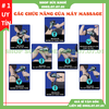 Máy Massage cầm tay cap cấp 8 đầu 99 chế độ đấm lưng trị liệu cổ vai gáy, mát xa cơ thể, trị đau nhức toàn thân hiệu quả, súng massage cầm tay cao cấp.