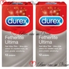 Bao cao su Durex Fetherlite Ultima (Combo 02 hộp x 12 cái)