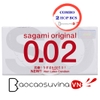 Bao cao su Sagami siêu mỏng 002 ( Combo 2 hộp x 2 cái )