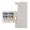 Ổ cắm dữ liệu chuẩn RJ45 Cat.6 Cỡ S màu đen Simon Series 51A H552S6-12