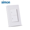 Bộ công tắc đơn một chiều lắp đế chữ nhật cỡ XL Simon Series 51A 51A11XL