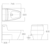 Bồn cầu American Standard 2030-WT