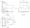 Bồn cầu American Standard 2050-WT