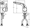 Vòi lavabo nóng lạnh WF-6801