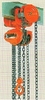 SUPER-100 Series Manual Chain Hoists Specifications (With Geared Trolley)