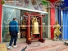 Chuông Đồng 249kg Và Giá Treo Gỗ Lim Cho Điện Thờ Phật Mẫu