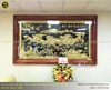 Lắp tranh Mã Đáo Thành Công bằng đồng 2m62 x 1m55 cho khách hàng tại Sóc Sơn