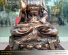 Tượng Phật Bà Quan Âm bằng đồng đỏ hạ màu thời gian cao 61cm