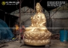 Tượng Phật Bà Quan Âm Bồ Tát Bằng Đồng Cao 2m36 Đúc Thủ Công