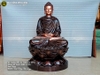 Tượng Phật Thích Ca Đúc Đồng Đỏ 2 Màu Cao 81cm