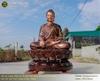 Tượng Phật Thích Ca bắt ấn Địa Xúc bằng đồng 1m27