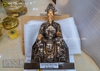 Tượng Thành Hoàng Làng Bằng Đồng Khảm Vàng Bạc Cao 97cm