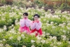 Chụp ảnh hanbok dịu dàng thướt tha tại Hà Nội