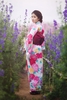 Kimono - Yukata Nữ họa tiết hoa rực rỡ