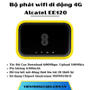 Alcatel EE120 | Bộ phát Wifi di động 4G tốc độ cao 600Mbps, Pin lớn 4300mAh, Băng tần kép | Bảo hành 12 tháng 1 đổi 1