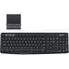 Bộ bàn phím không dây và giá đỡ Logitech K375S Multi-Device-Hàng chính hãng