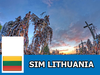Sim và eSIM 3G/4G du lịch Litva - Nhận Tại Việt Nam