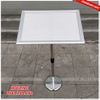 Bảng chi dẫn inox, Giá để menu đứng