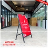 Standee Chữ A  Bằng Sắt Giá Rẻ