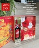 Set Quà Tết Hộp + Túi rồng MS15 ĐỎ