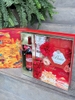 Set Quà Tết Hộp + Túi rồng MS15 ĐỎ