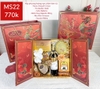 Set Quà Tết Hộp Nam Châm + Túi MS22- ĐỎ