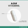 Codeage ADK Vitamins - Viên bổ sung vitamin 3-trong-1 tăng cường sức khỏe