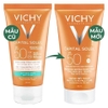 Kem chống nắng Vichy Capital Soleil Dry Touch Protective Face Fluid SPF 50 tuýp 50ml