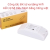 Công Tắc Thông Minh Wifi Hẹn Giờ Điều Khiển Từ Xa Tuya Basic 2200W