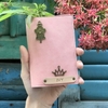 Ví passport cover đựng hộ chiếu dễ thương hồng phấn