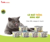 PATE MEOWOW CHO MÈO sử dụng thịt cá ngừ trắng đóng hộp Tuna White Meat bổ sung những vitamin và khoáng chất thiết yếu mà bữa ăn hằng ngày có thể bị thiếu hụt. Sản phẩm hỗ trợ chăm sóc lông bóng mượt, giúp sáng mắt, giảm đổ ghèn, tăng cường trí não