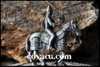 Tượng chiến binh Trung Cổ ngựa thành Troy