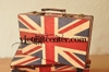 Bộ 3 Vali vintage cờ Anh, cờ Mỹ