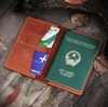 Ví đựng passport da thật