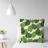 Vỏ Gối Vải Canvas Tropical Leaves