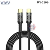 Cáp sạc nhanh 100W C to C WiWU Geek Series Wi-C106 Fast Charging Cable