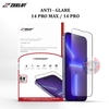 Kính chống vân tay ZEELOT SOLIDsleek Anti Glare IPhone 14Pro Max 14Pro