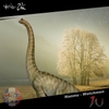 Mô hình khủng long Brachiosaurus Nanmu Red Head Limited Edition 1/35