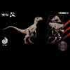 Mô Hình Khủng Long Velociraptor Benxin Nanmu Smart Series Action Fig