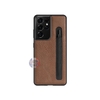 Ốp lưng da Nillkin Aoge Leather Case cho S21 Ultra có tích hợp khe bút