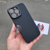 Ốp lưng Memumi Aramid Fiber Case IPhone 14 Pro Max / 14Pro sợi carbon