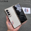 Ốp lưng mỏng trong suốt viền màu Likgus Glitter Case Galaxy Z Fold 4