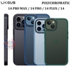 Ốp lưng nhám mờ Likgus Matte 3 cho IPhone 14 Pro Max 14 Pro 14 Plus 14