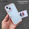 Ốp lưng nhám mờ Likgus Matte 3 cho IPhone 15 Plus / 15