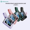 Ốp lưng Nillkin Finger Strap Liquid Silicon Case Samsung Z Flip 5